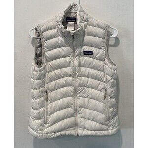 Patagonia Women's Goose Down Sweater Vest Full Zip Outdoor Preppy Hiking Sz S